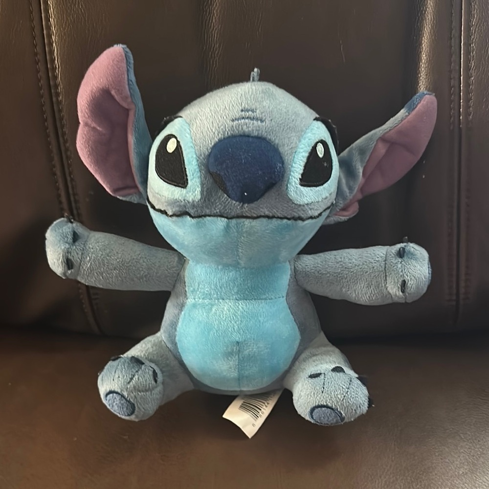 Disney Blue and Purple Stitch Stuffed Animal